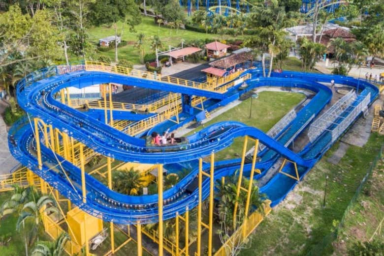 Una de las atracciones del Parque del Café