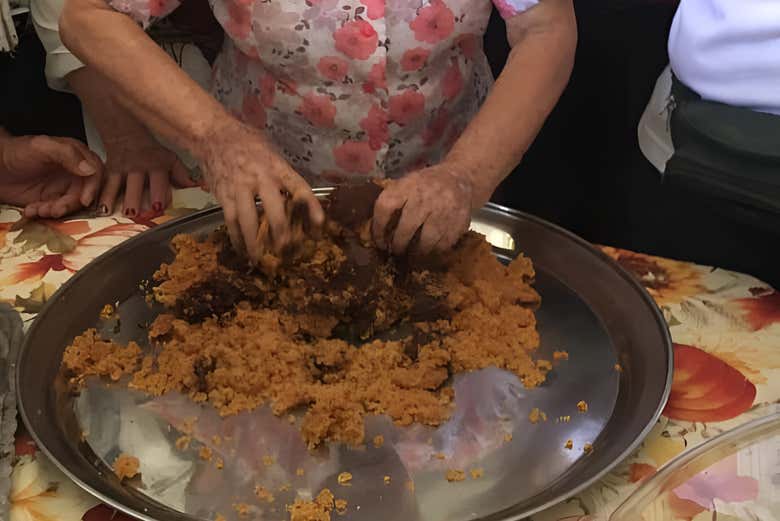 Preparação do chocolate