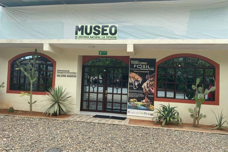 Entrada del Museo de Historia de la Tatacoa