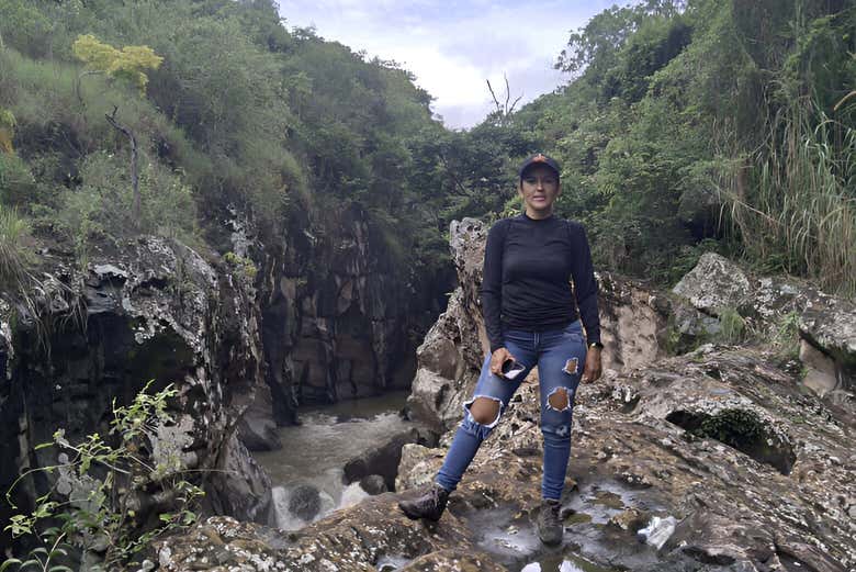 En el Cañón de los Ídolos