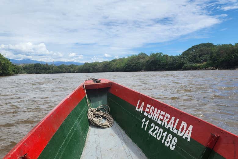 Vistas desde la embarcación