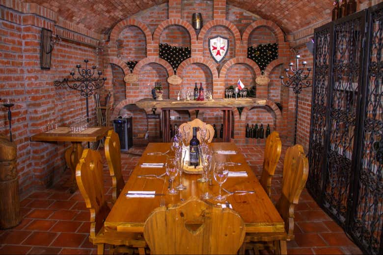 La sala en la que haremos la degustación