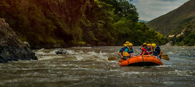 Rafting e canyoning em Paicol