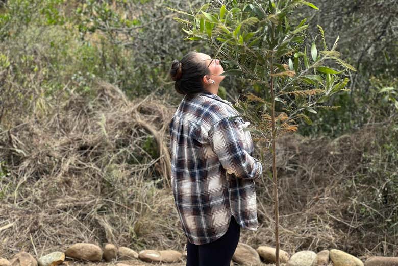 Contemplando la naturaleza del desierto Checua