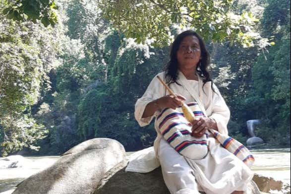 Spending the day visiting a Kogi Indigenous community