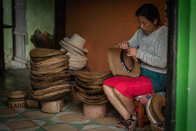 Mujeres tejedoras de Sandoná