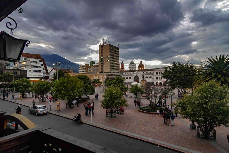 Plaza principal de Pasto