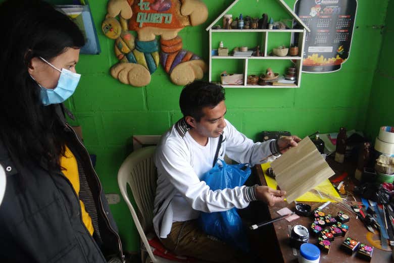 Oficina de envernizado