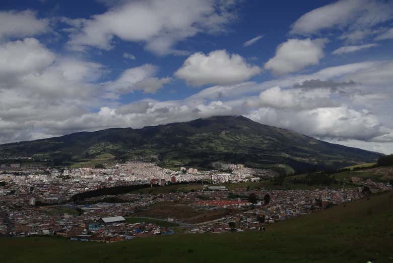 Vista aérea da cidade