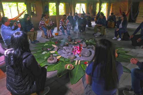 Visita a una comunidad inga en Sibundoy