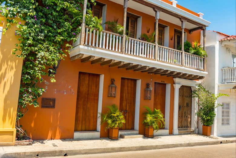 Casa típica do centro histórico de Pereira