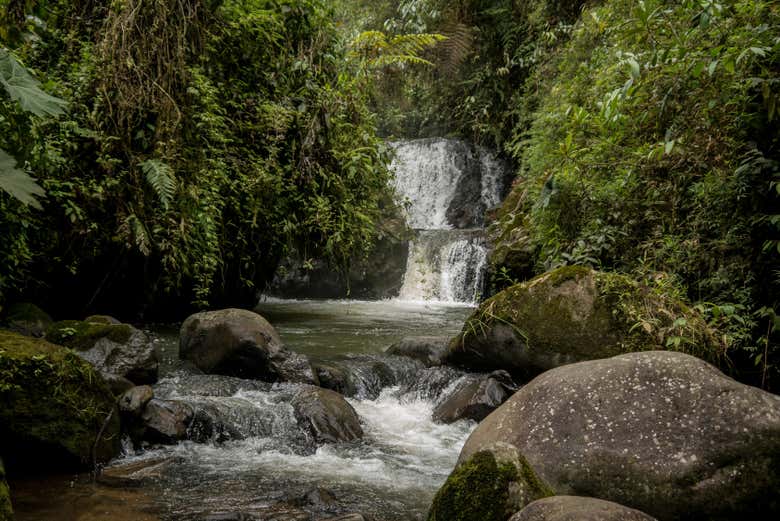Las preciosas aguas de los termales de San Vicente