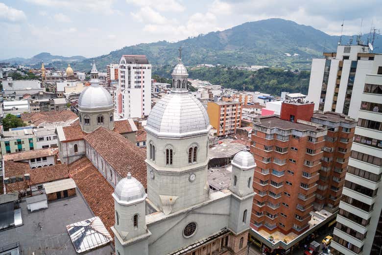 Vistas da catedral Nossa Senhora da Pobreza