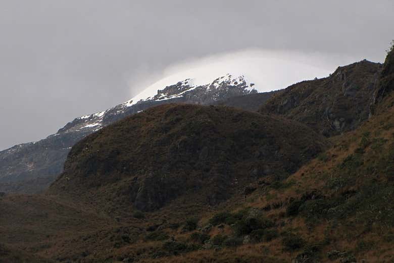 Summit of the Santa Isabel Volcano