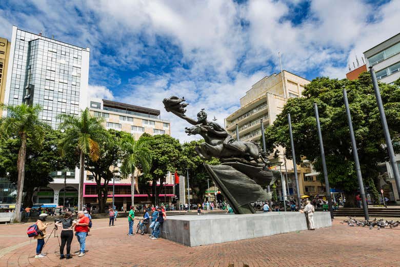 Plaza de Bolivar a Pereira