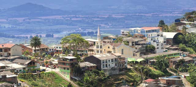 Private Colombian Coffee Region Paragliding Activity