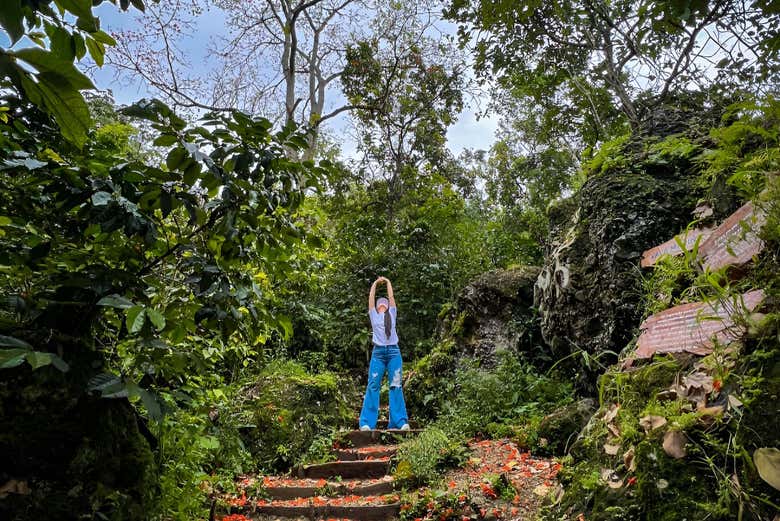 Asombrados con la naturaleza colombiana
