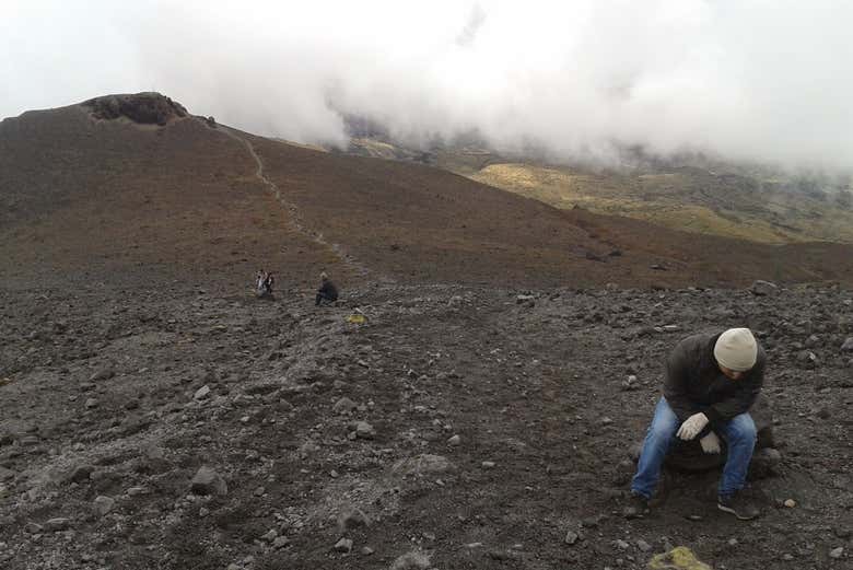Ascenso al volcán del Puracé