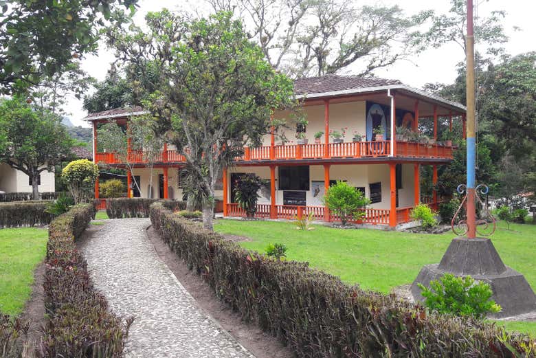 El hotel en el que dormiremos en San Agustín