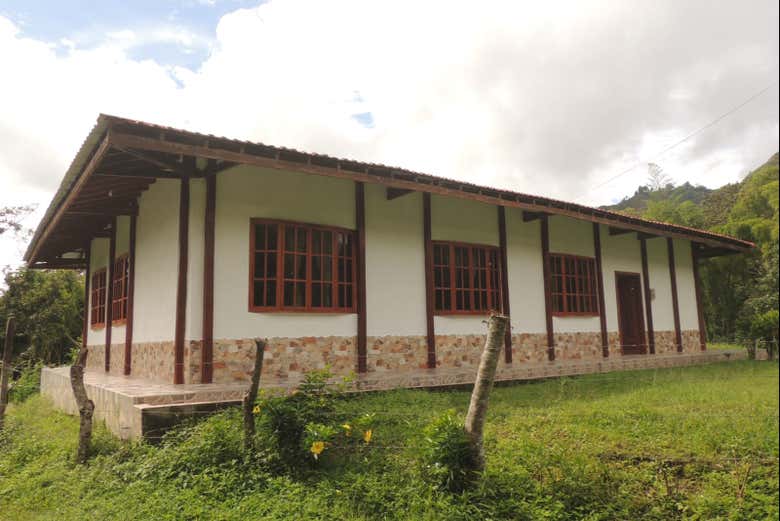 Nuestro alojamiento en Tierradentro