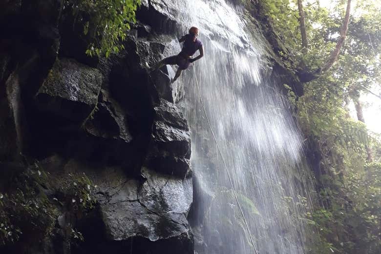 Descendiendo el cañón
