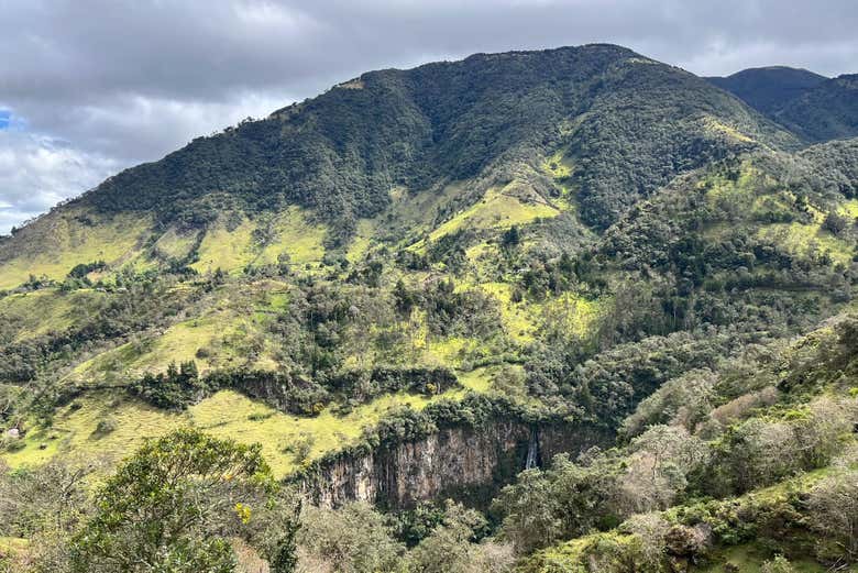 El verde que nos acompañará durante la ruta