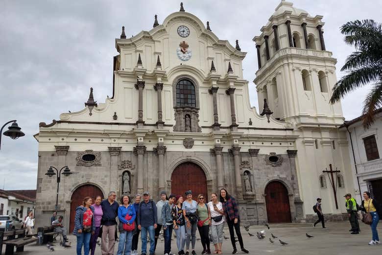 Disfrutando de Popayán