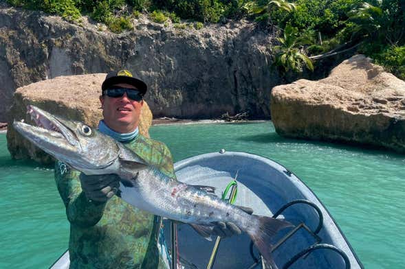 Taller de pesca en Providencia