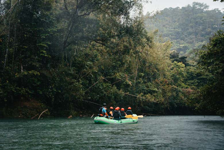 Rafting por el río Claro