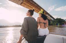 Paseo en canoa por el río Magdalena