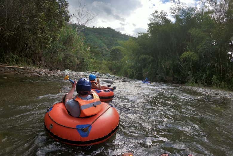 Enjoying the activity!