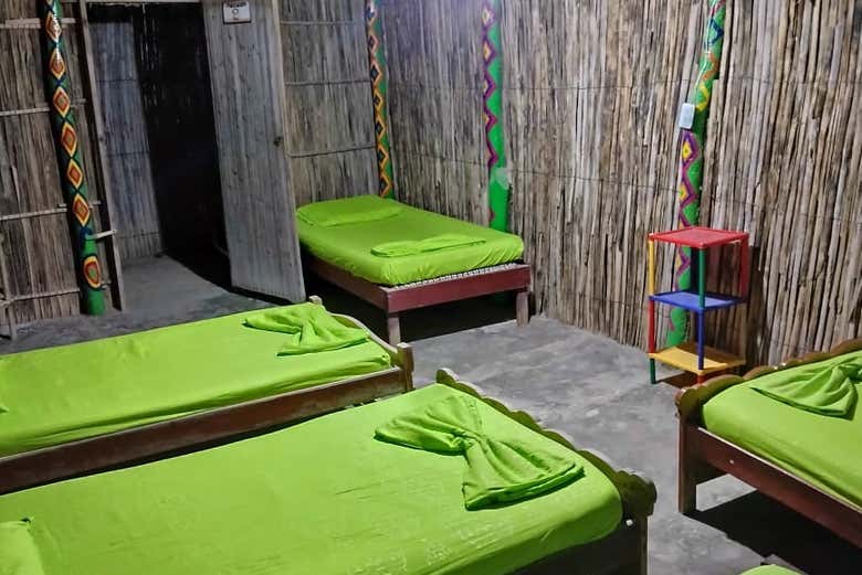 Alojamiento compartido en Cabo de la Vela