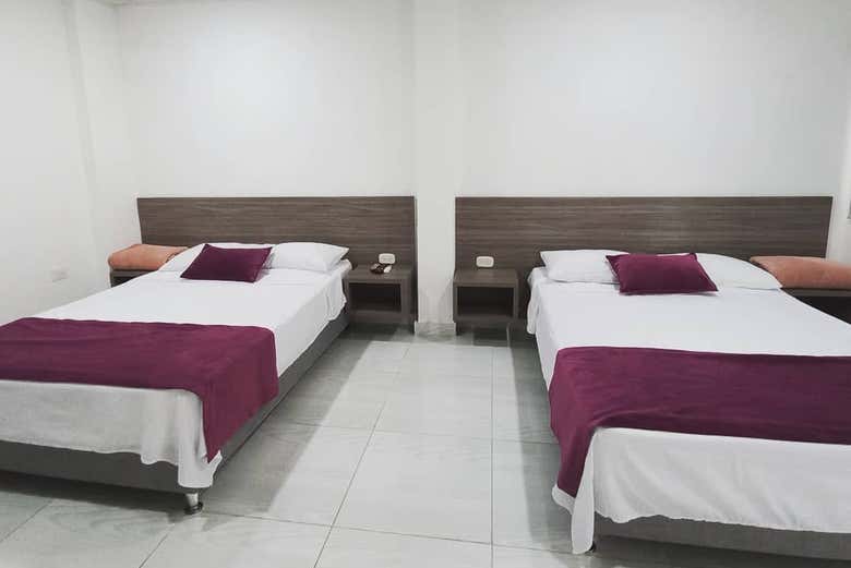 Uno de los alojamientos durante el tour