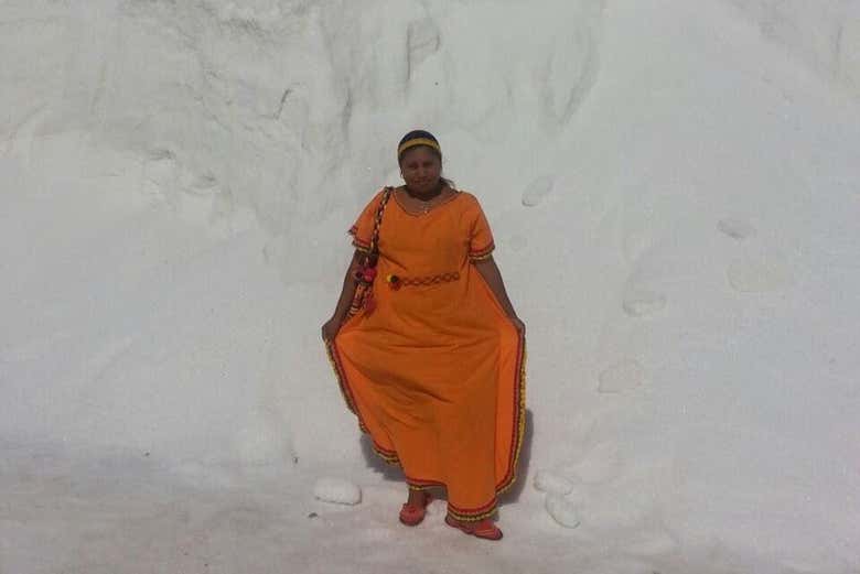 Pila de sal de Manaure