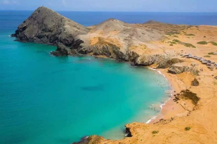 Aguas color turquesa del Mar Caribe