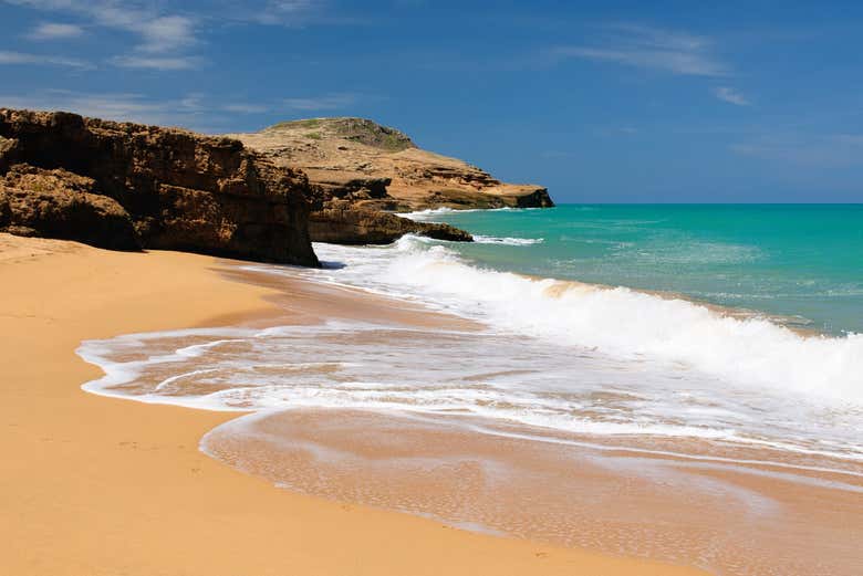 The stunning Pilón de Azúcar beach