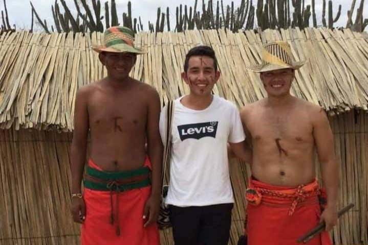 A picture with the locals