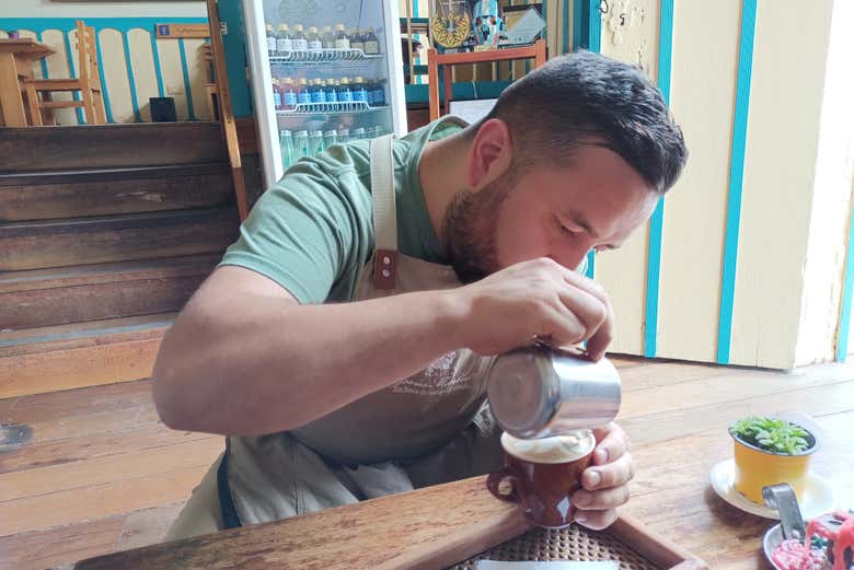Experto barista en Salento