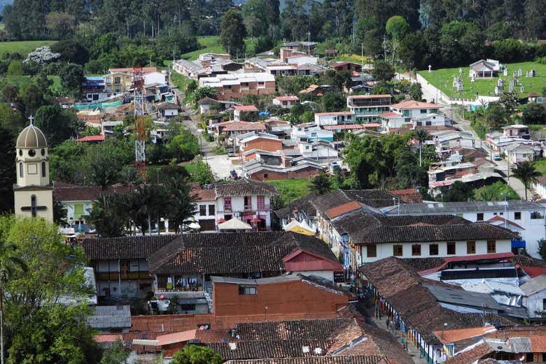 Vistas desde el mirador Alto de la Cruz