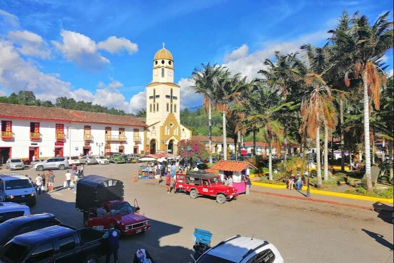 Una piazza di Salento