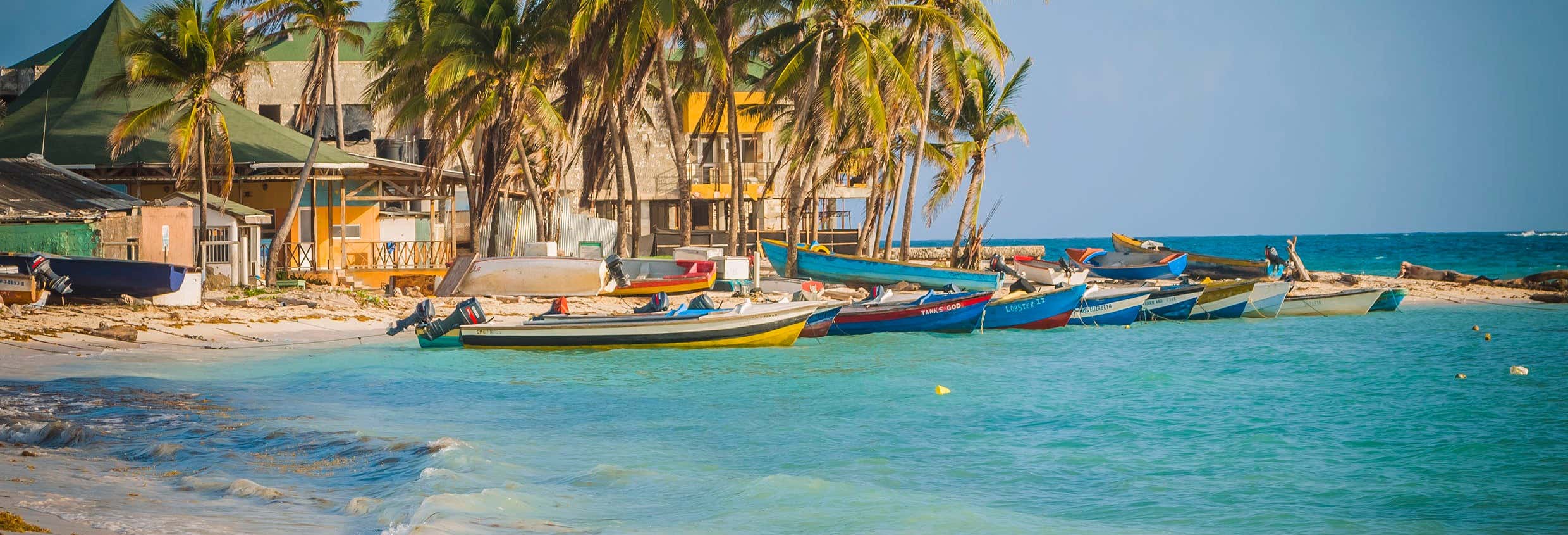 Paseos en barco en San Andrés