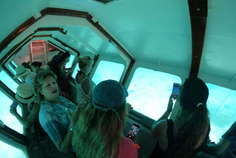 Amigas durante o tour