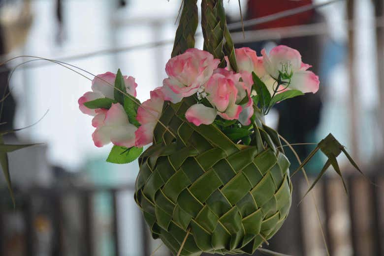 Arreglo floral artesano
