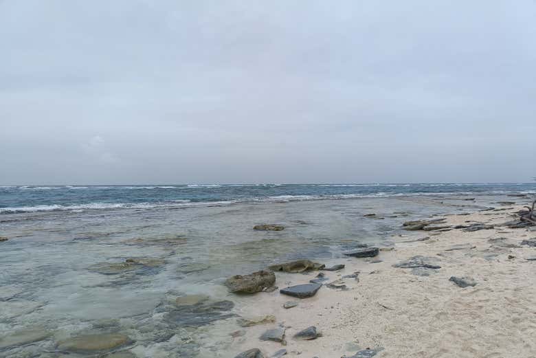 recorriendo el cayo