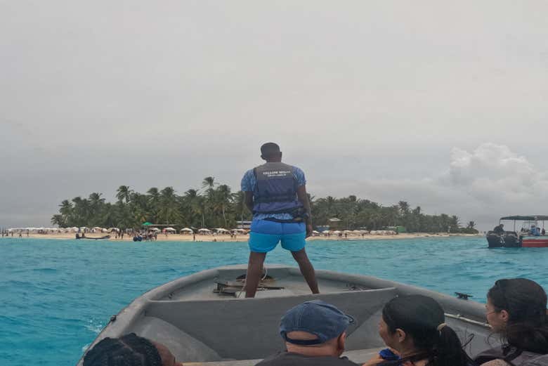 llegando al cayo