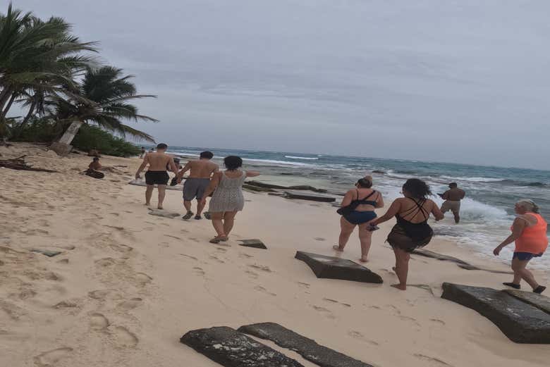 Dando la vuelta a la isla