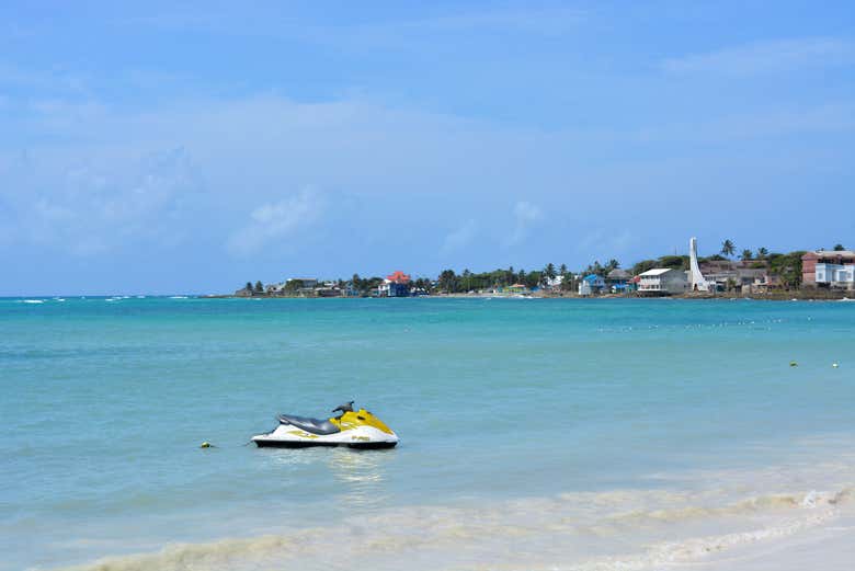 Crystal-clear waters
