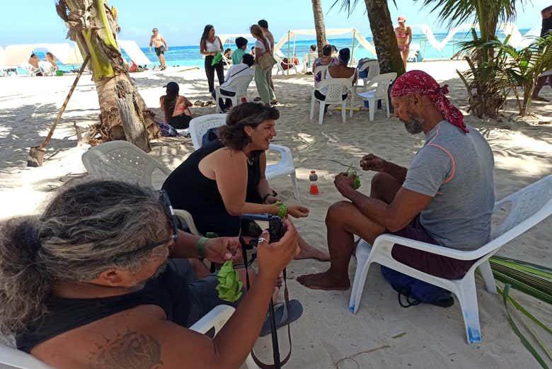 Clases en la playa