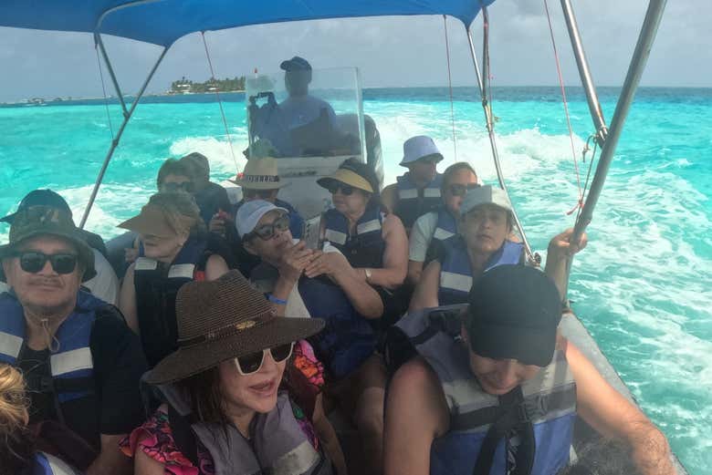 Disfrutando de la travesía