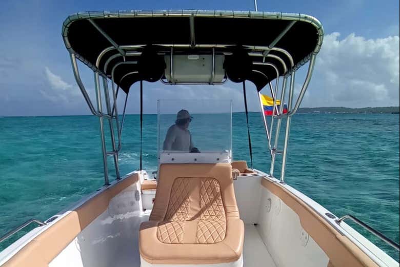 Panoramic views from the boat